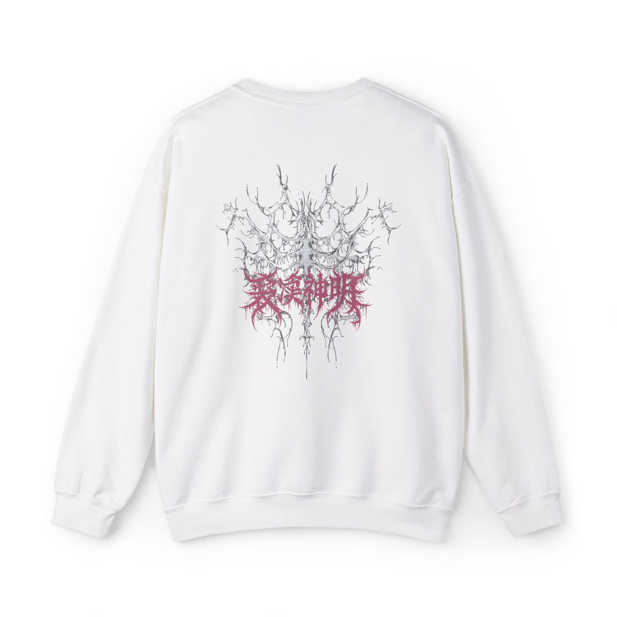 Blxph3my Wings and Cross Crewneck