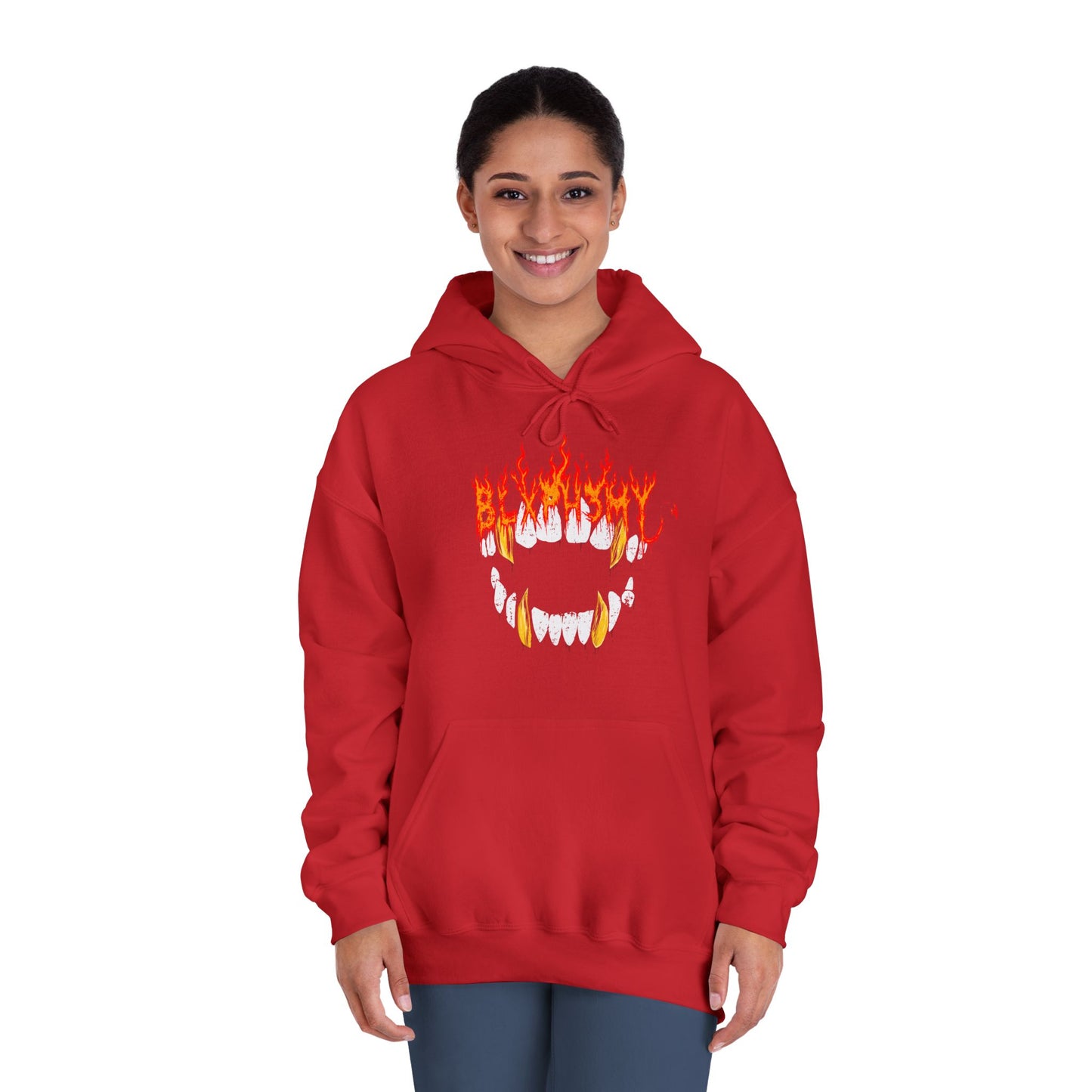 Blxph3my Bloody Fangs Hoodie