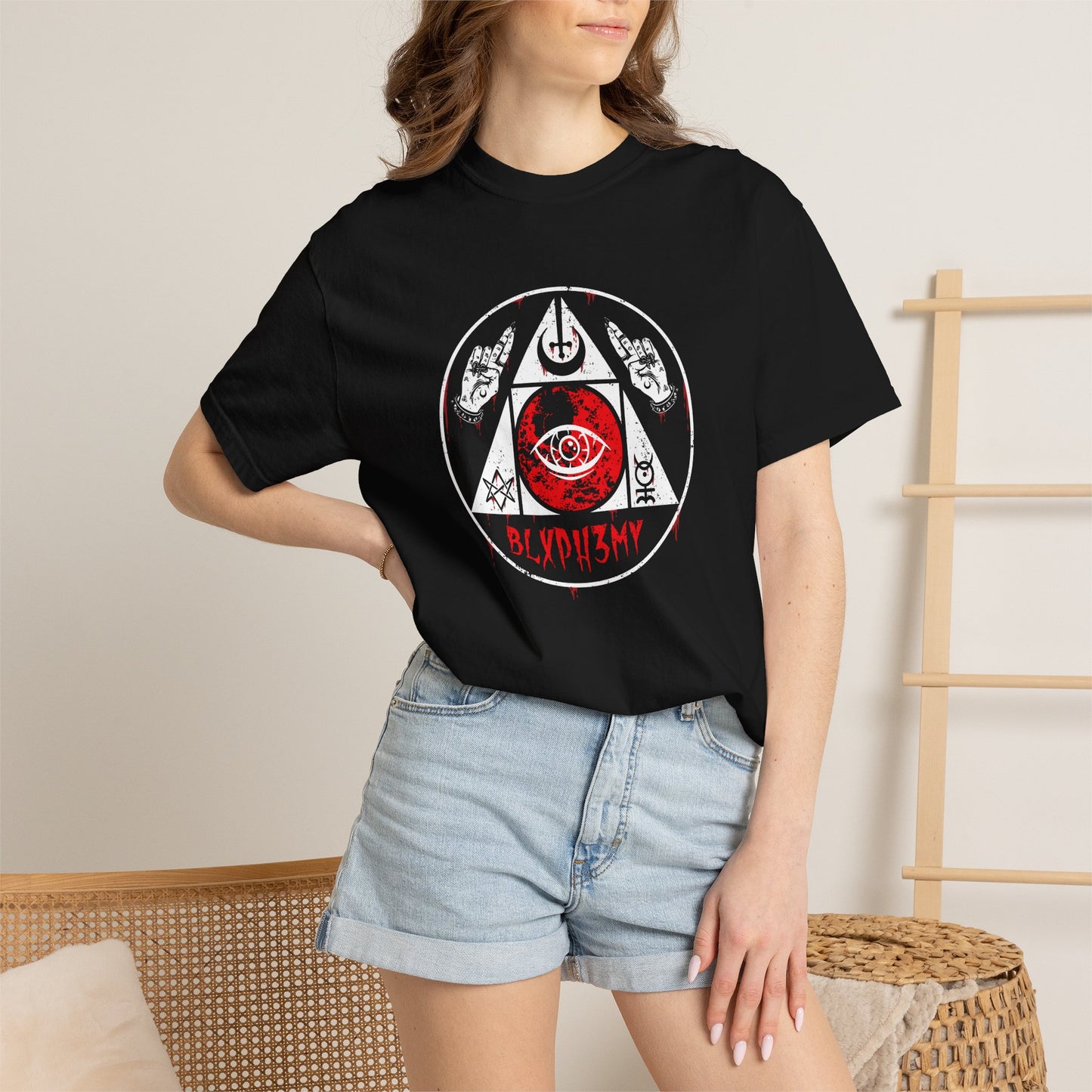Blxph3my Kybalion Occult Adult T-shirt
