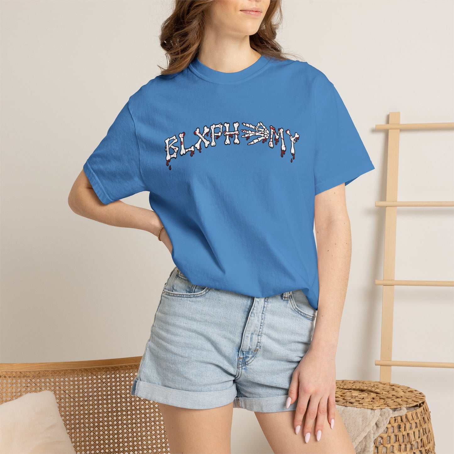 Blxph3my Bloody Bones T-shirt