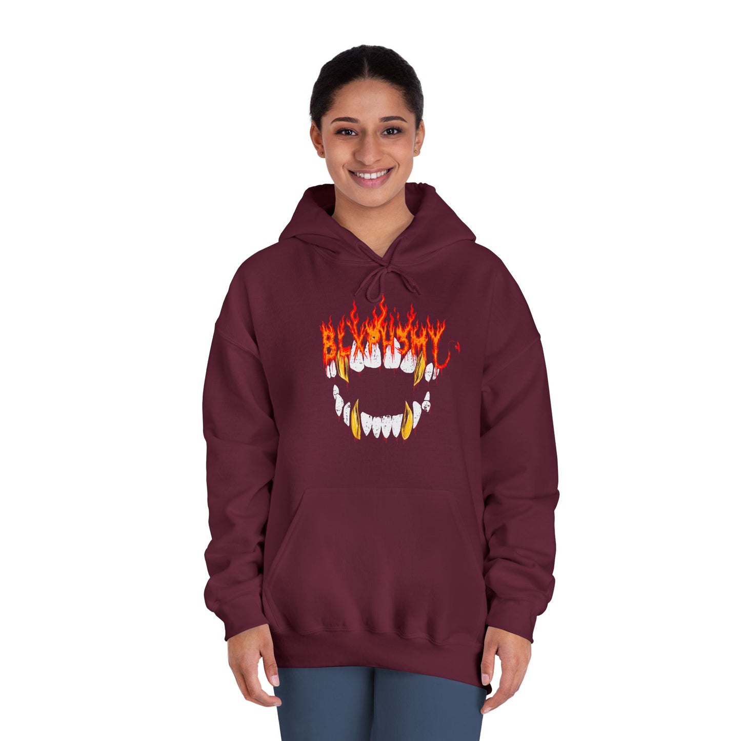 Blxph3my Bloody Fangs Hoodie