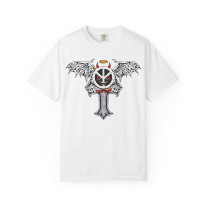 Blxph3my Wings and Cross T-shirt