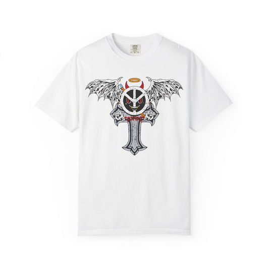 Blxph3my Wings and Cross T-shirt