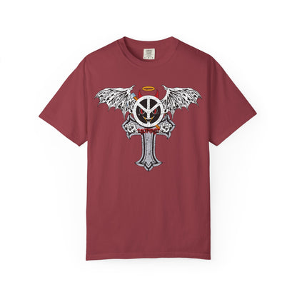 Blxph3my Wings and Cross T-shirt