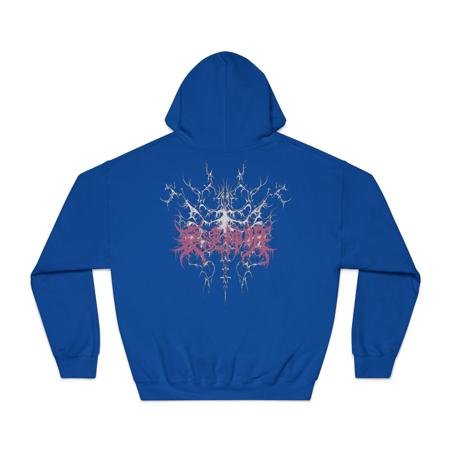 Blxph3my Wings and Cross Adult Hoodie