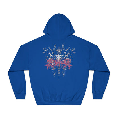 Blxph3my Wings and Cross Adult Hoodie