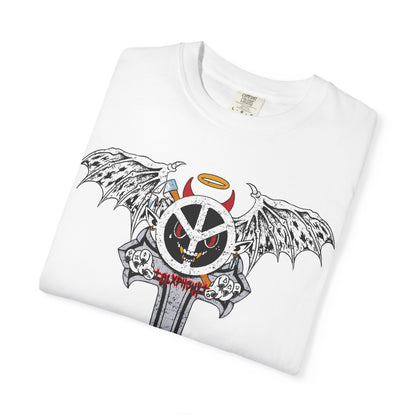 Blxph3my Wings and Cross T-shirt