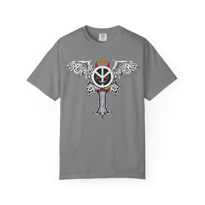 Blxph3my Wings and Cross T-shirt