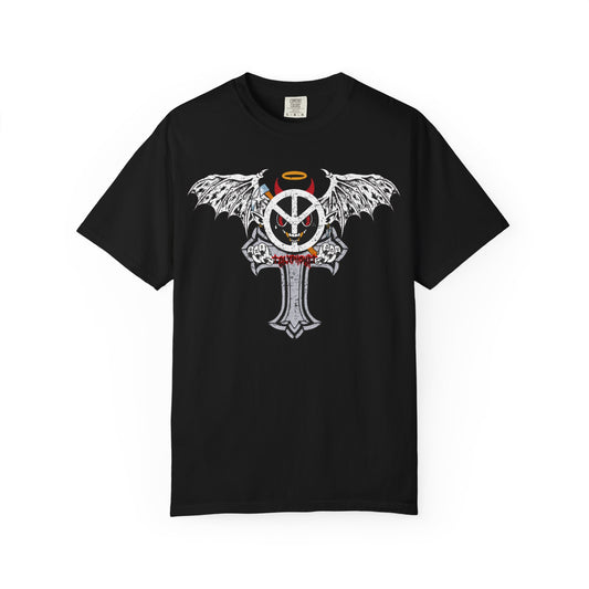 Blxph3my Wings and Cross T-shirt