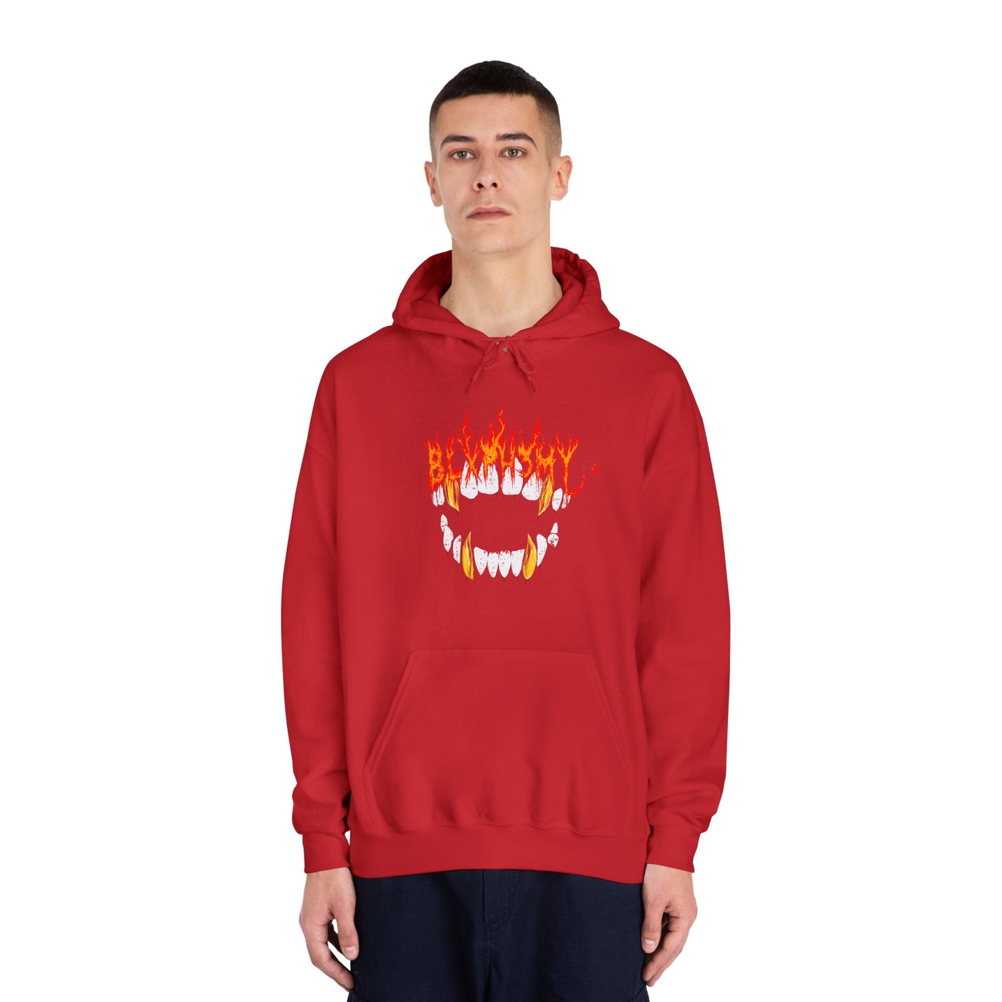 Blxph3my Bloody Fangs Hoodie