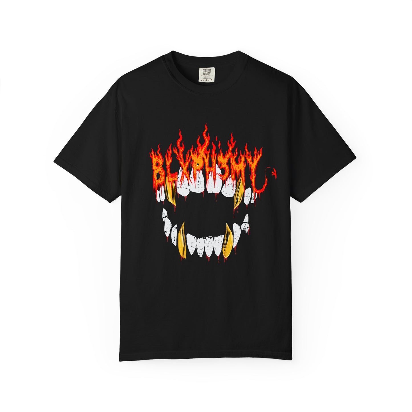 Blxph3my Bloody Fangs T-shirt
