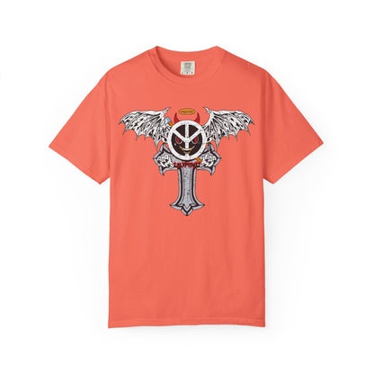 Blxph3my Wings and Cross T-shirt